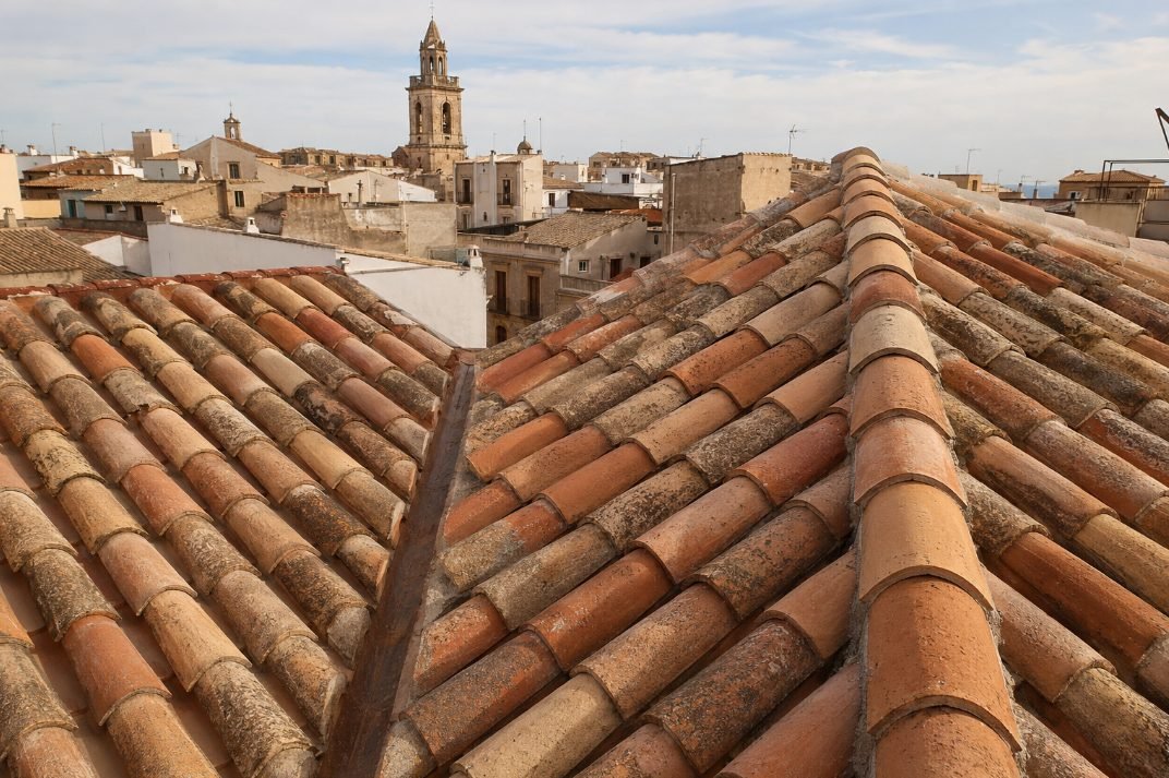 Trabajo de tejados en Torredembarra